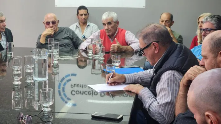 Reunión en el Concejo Deliberante de Puerto Madryn