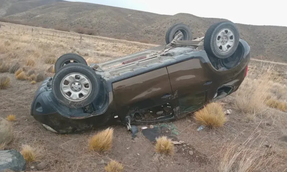 Vuelco en ruta 40