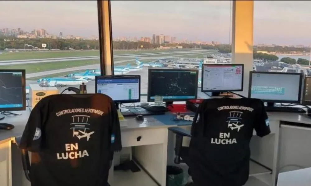 Paro de controladores aéreos