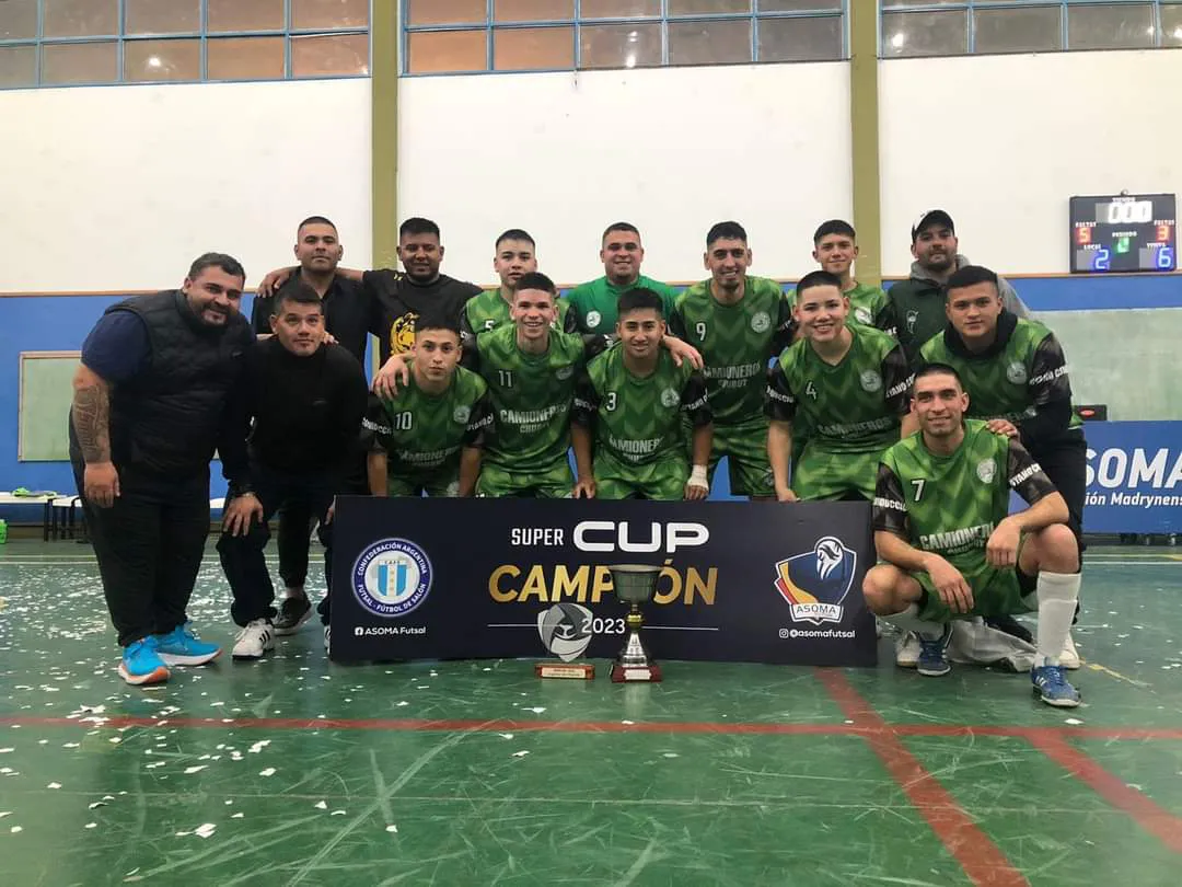 CAMIONEROS SE QUEDÓ CON LA SUPERCOPA