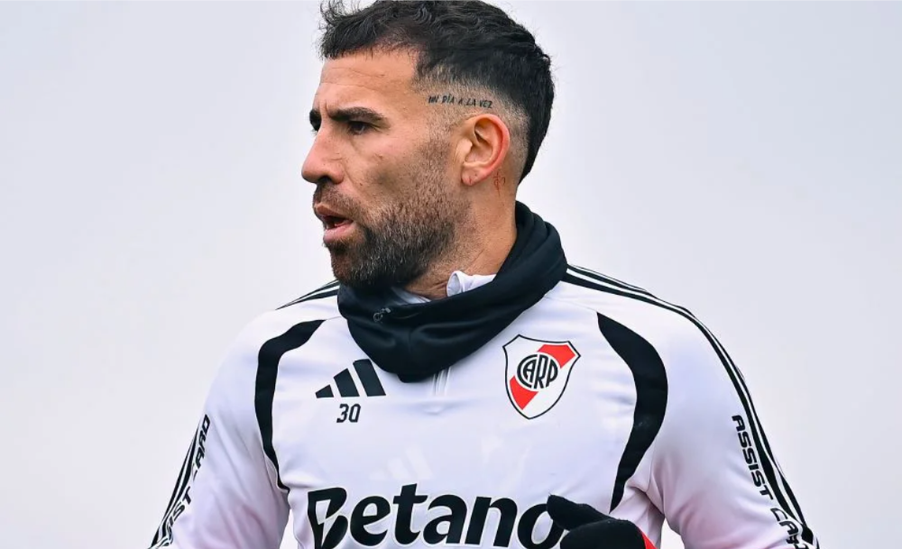 Nicolás Otamendi. Foto Club Atlético River Plate Oficial.