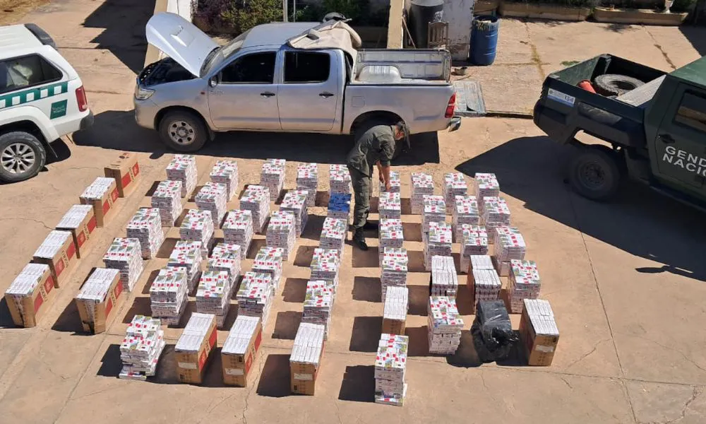 Hallan más de 27 mil paquetes de cigarrillos de contrabando