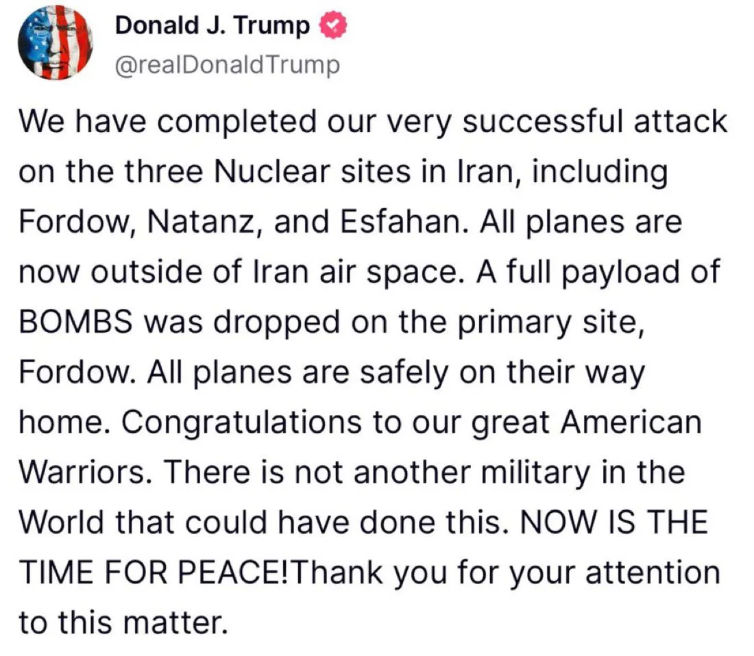 mensaje trump