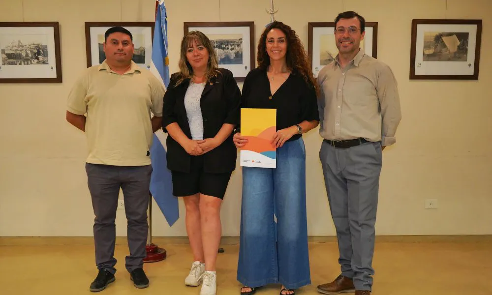 Camarones acordó con Cultura provincial