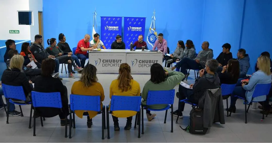REUNIÓN DE COORDINACIÓN EN LA PREVIA DE LOS JUEGOS EVITA
