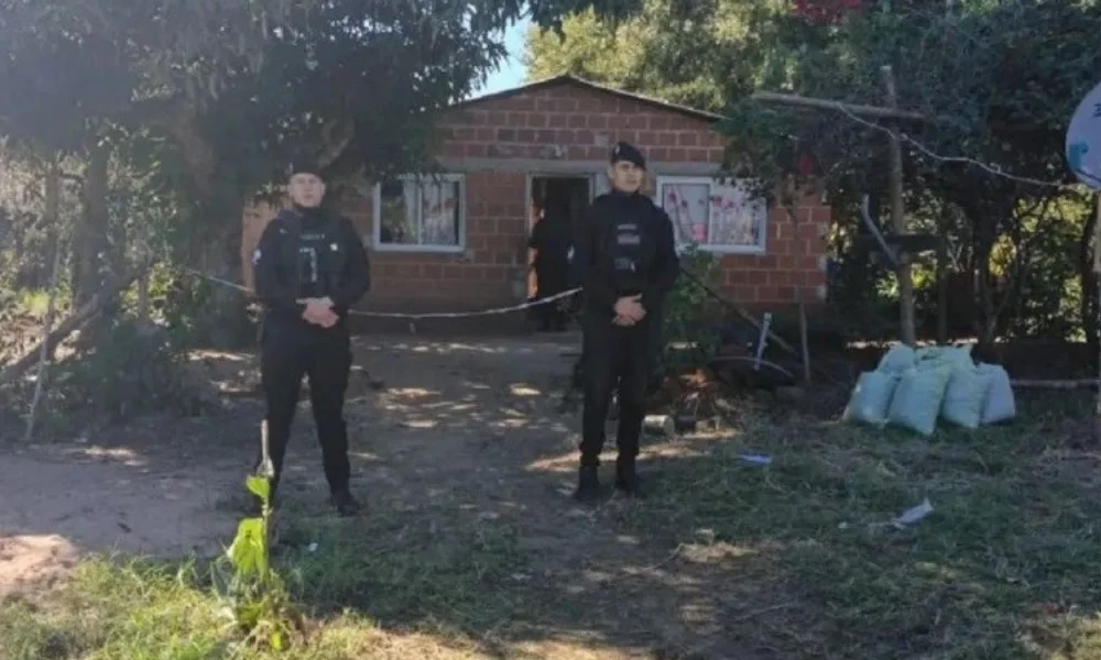 Vivienda donde hallaron muerto al niño