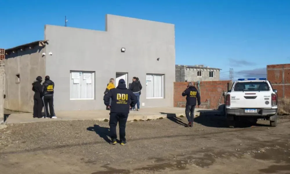 Allanamientos en Río gallegos Foto La Opinión Austral