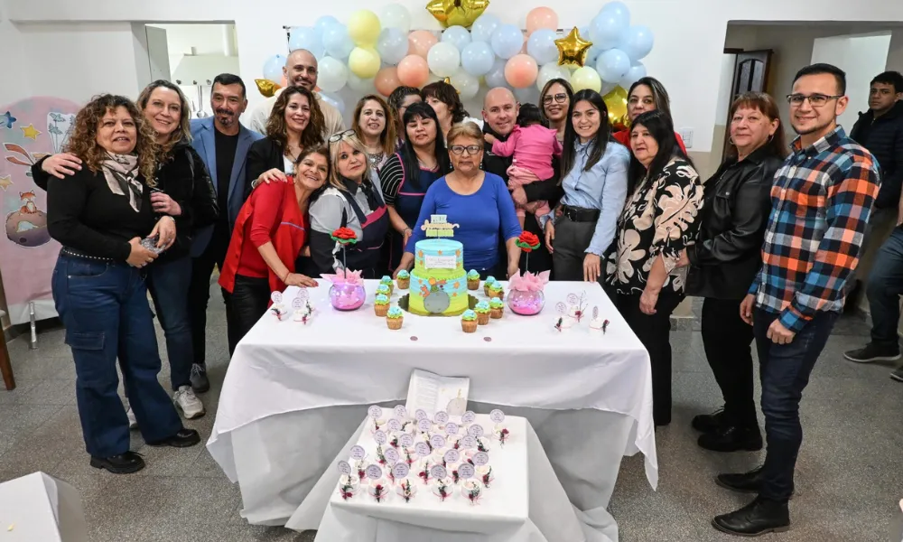 Festejo en el  Centro Integral de la Niñez