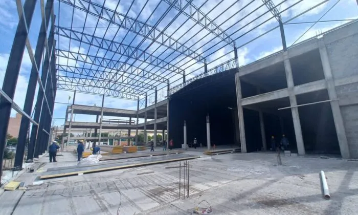 Obra de ampliación del Museo Egidio Feruglio