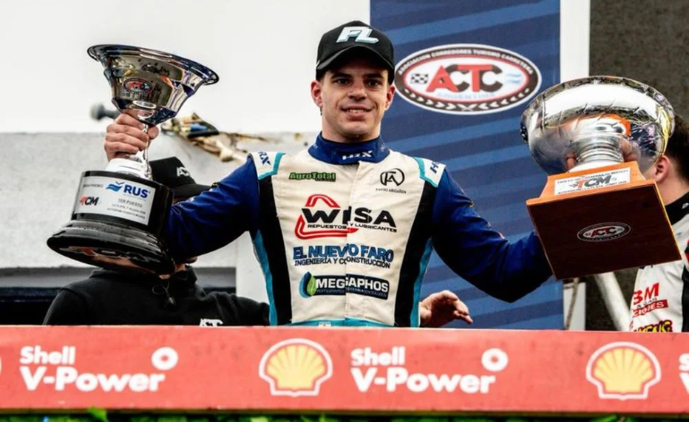 Francisco Luengo aprovechó una carrera sin errores, sumó su segunda victoria del año.
