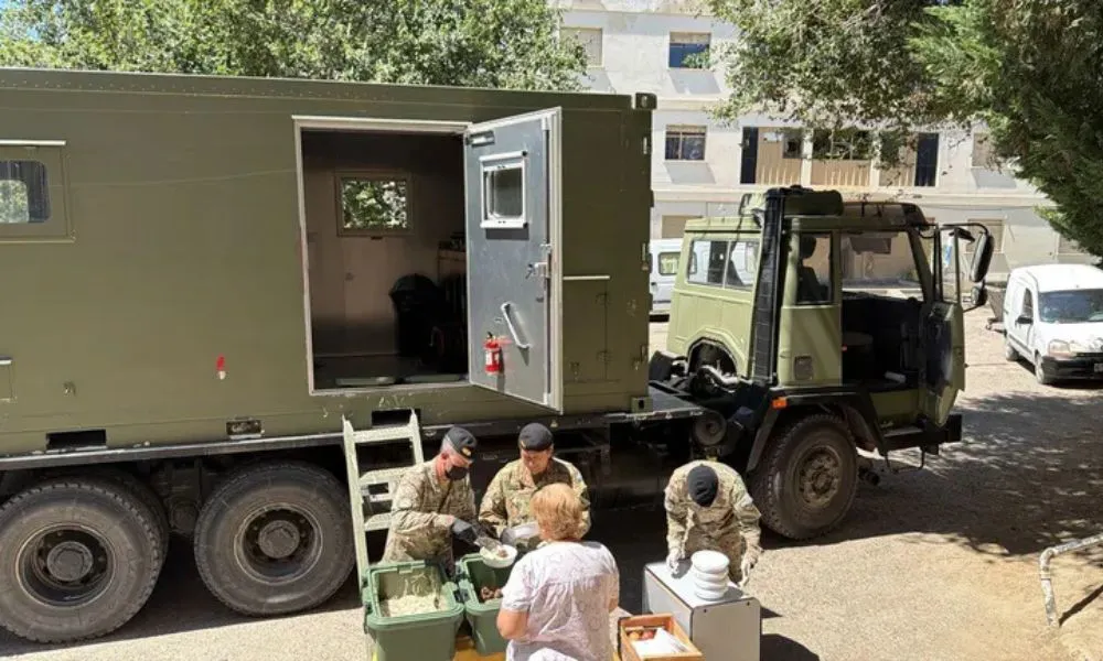 Asistencia del Ejército en Comodoro