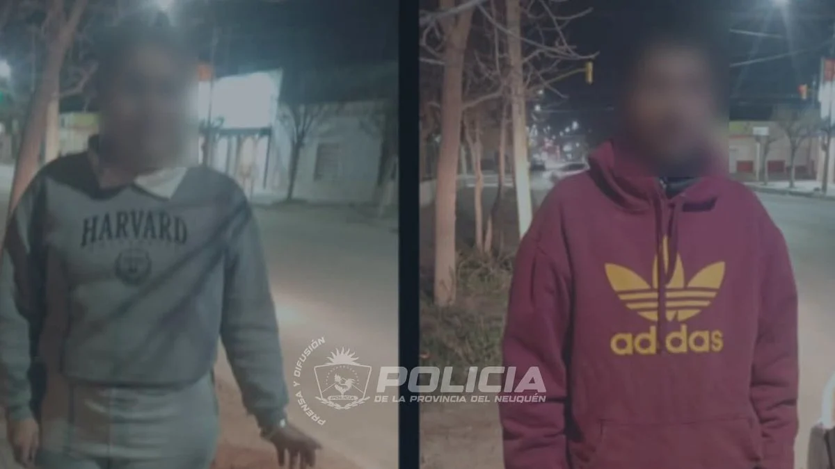 Detienen a una pareja en Centenario