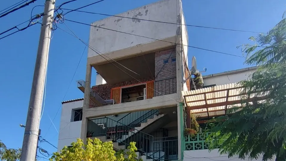Edificio evacuado por principio de incendio Trelew