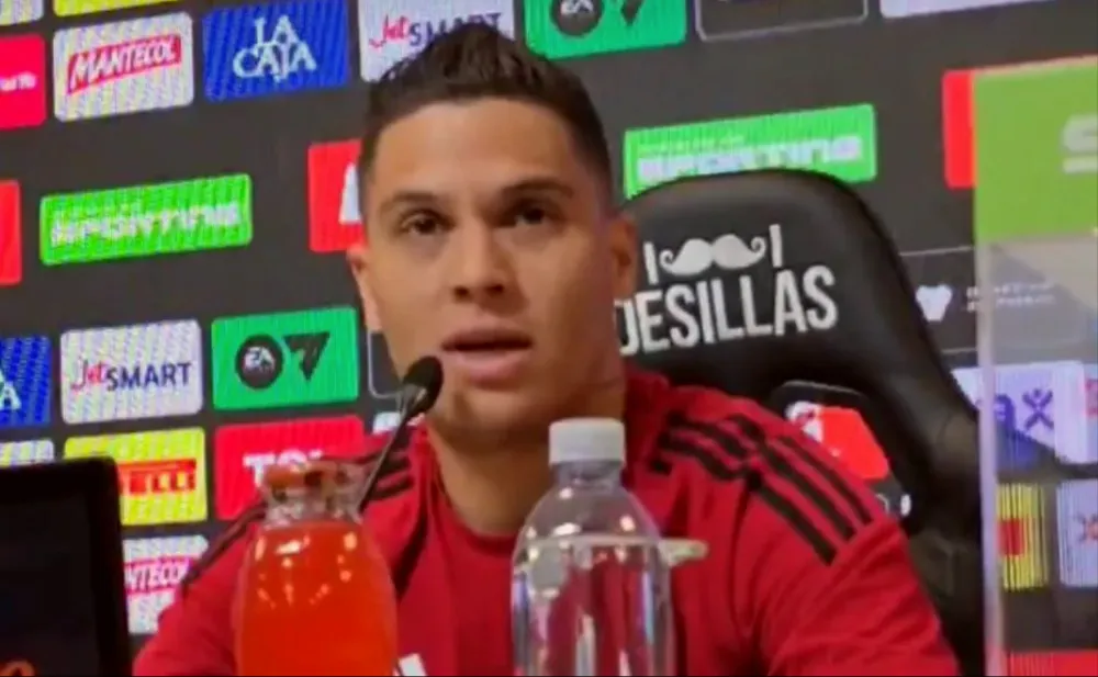 El colombiano fue la voz del plantel tras el primer amistoso de 2026