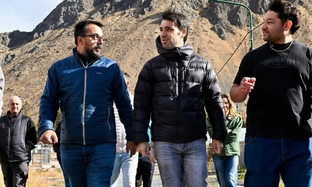 autoridades recorrieron obras de gas