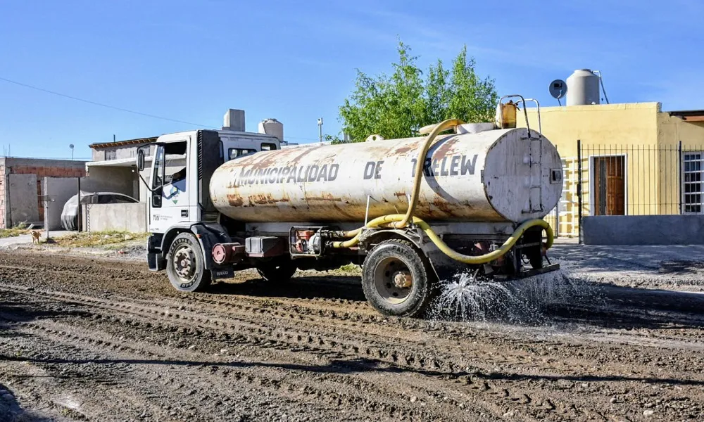 Mantenimiento de calles Loteo Veteranos de Trelew