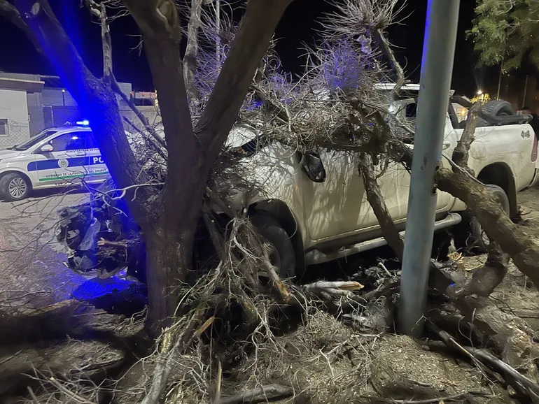 Camioneta siniestrada