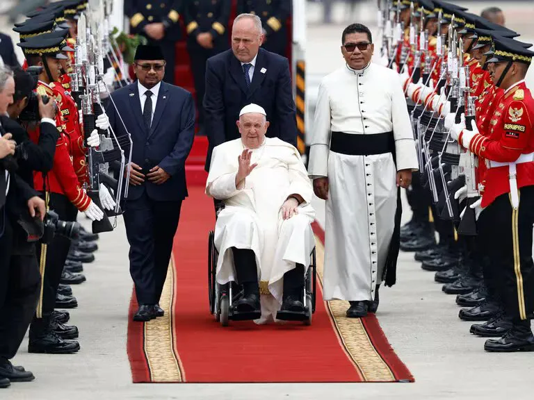 El papa Francisco en Indonesia