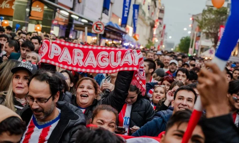Decretan feriado en Paraguay tras el triunfo sobre Alemania. Foto Ecuavisa