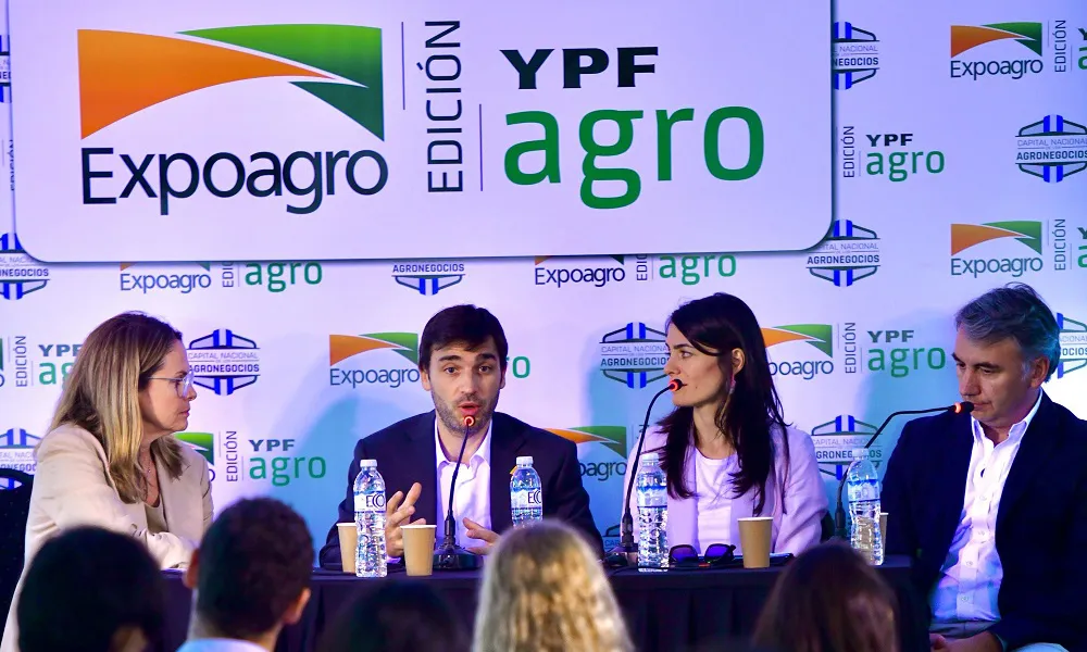 Ignacio Torres en ExpoAgro 2025