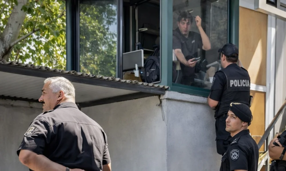 se prendió fuego por una deuda salarial