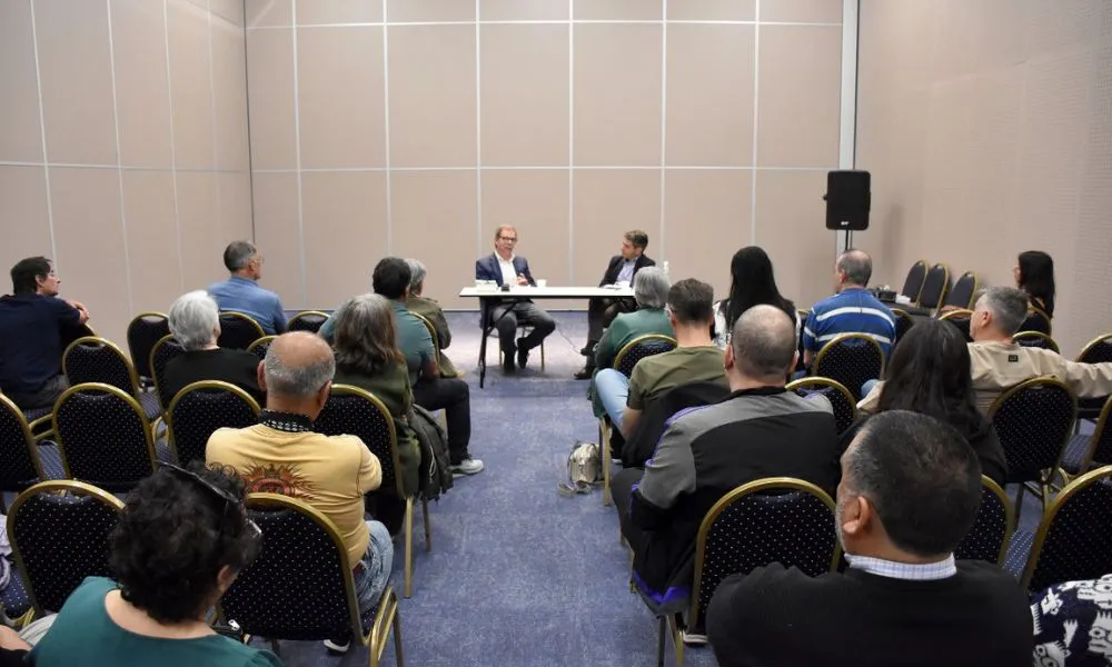 Presentación de Jaime Rosemberg en la Feria del Libro de Trelew