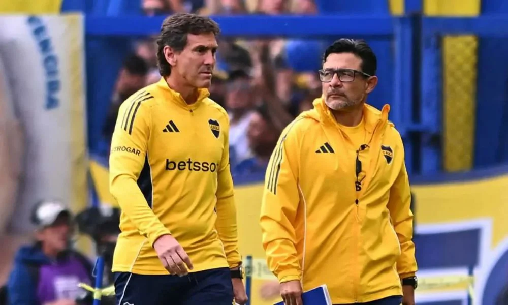 Claudio Úbeda y Juvenal Rodríguez. Foto TyC Sports