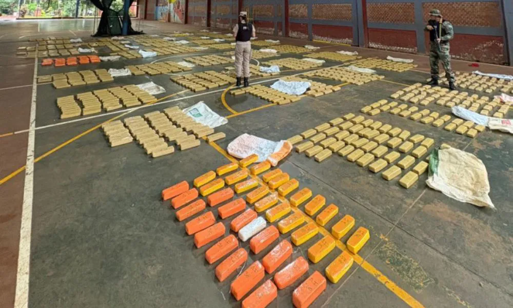 Incautan más de 1.200 kilos de marihuana en Eldorado