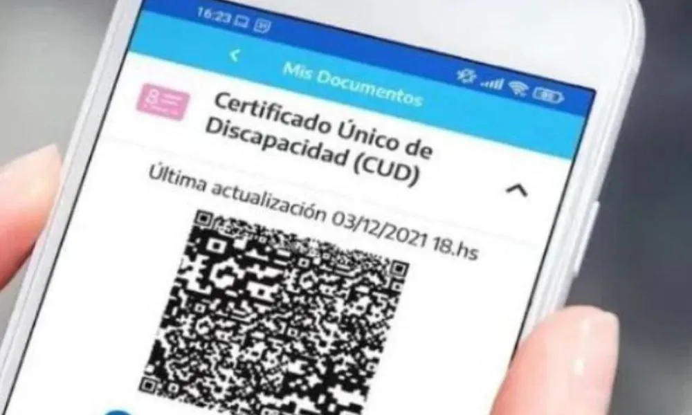 CUD Certificado Único de Discapacidad