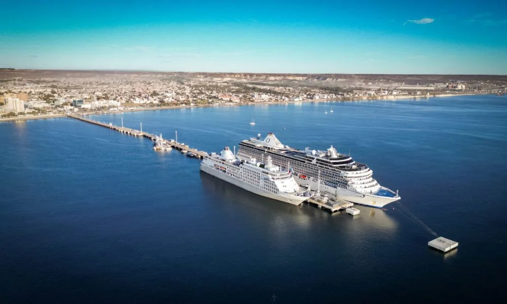 Doble recalada de cruceros en Madryn