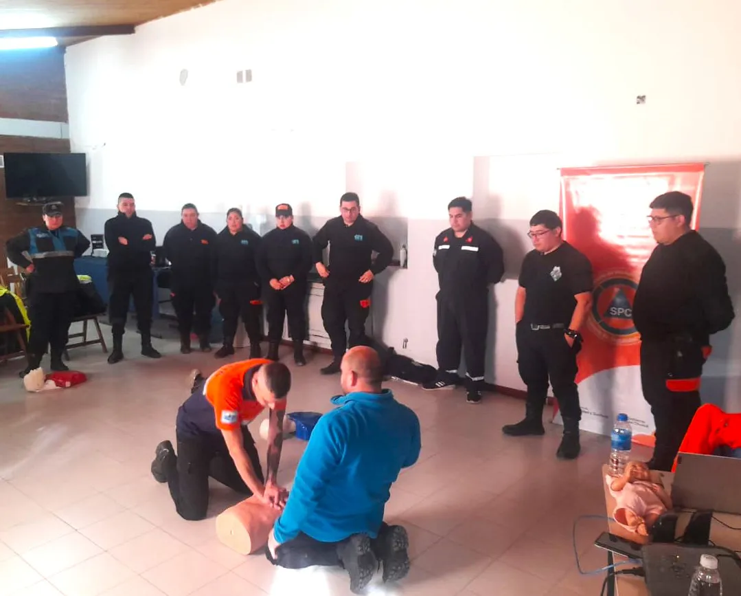 Se realizaron tareas de capacitaciones de RCP