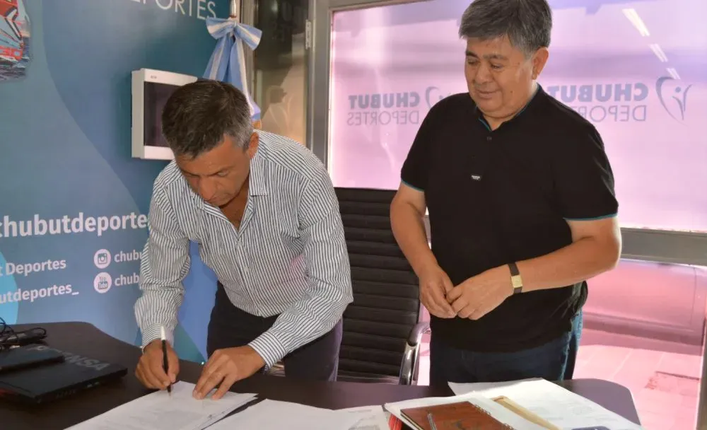 La Liga del Valle firmó un convenio con Chubut Deportes