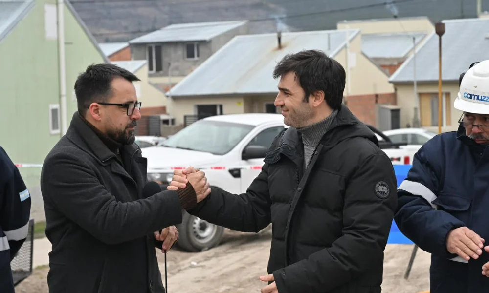 Matías Taccetta con Ignacio Torres