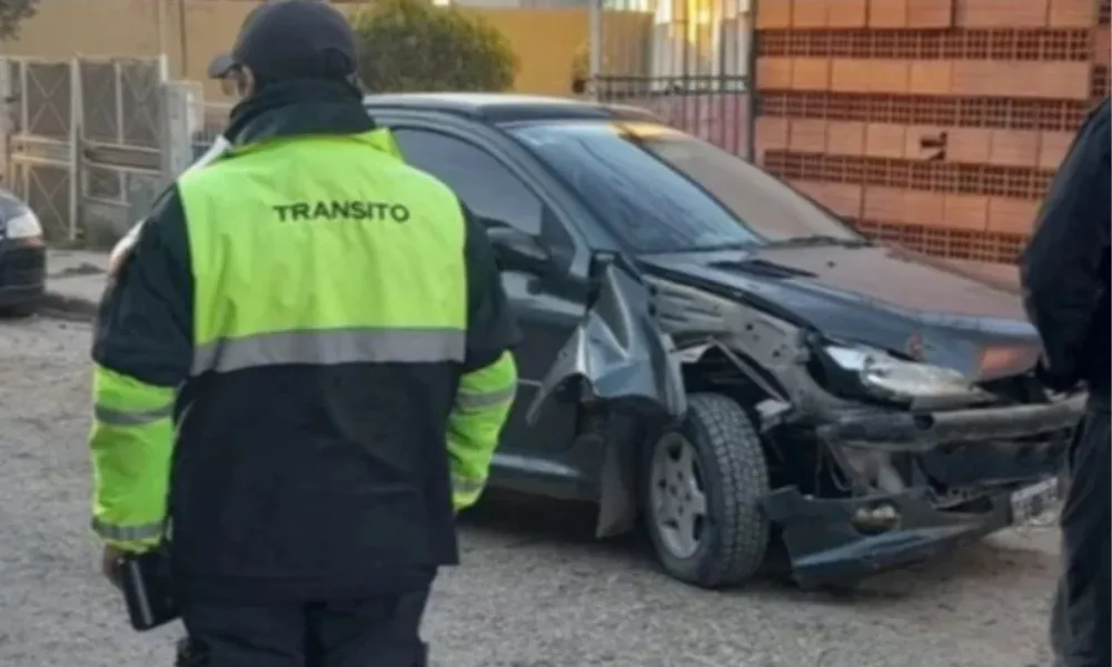 Choque con conductor ebrio