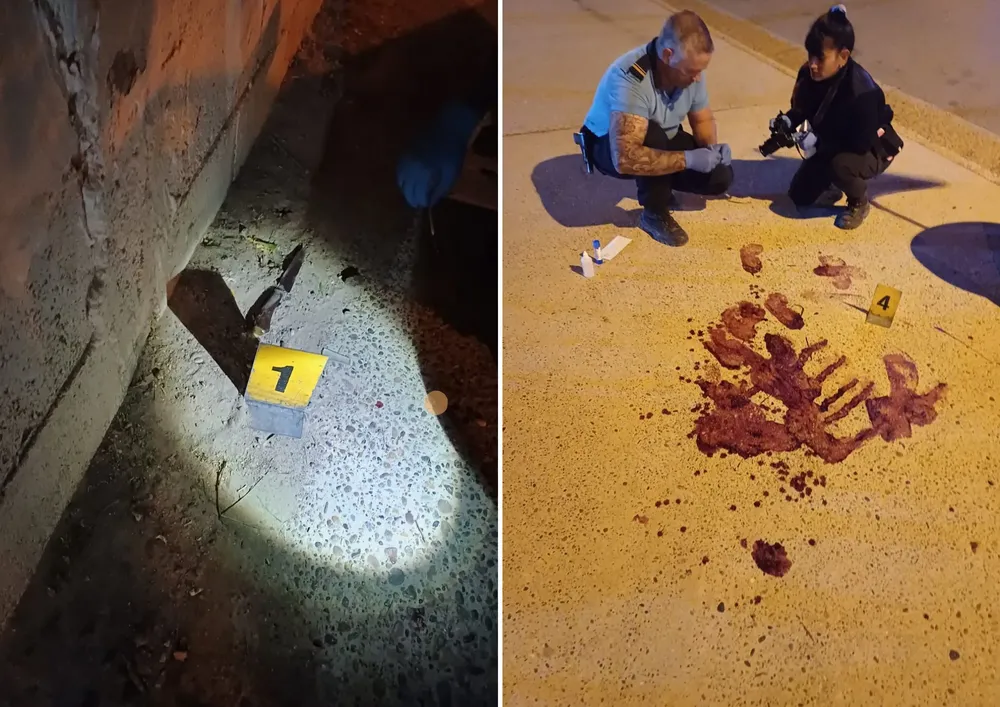 Dos baleados en un intento de robo