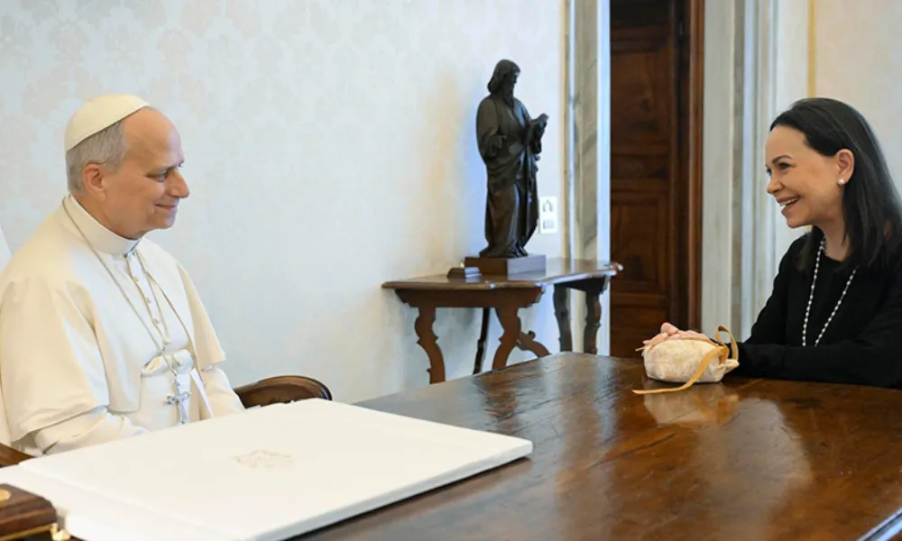 Reunión entre Machado y León XIV