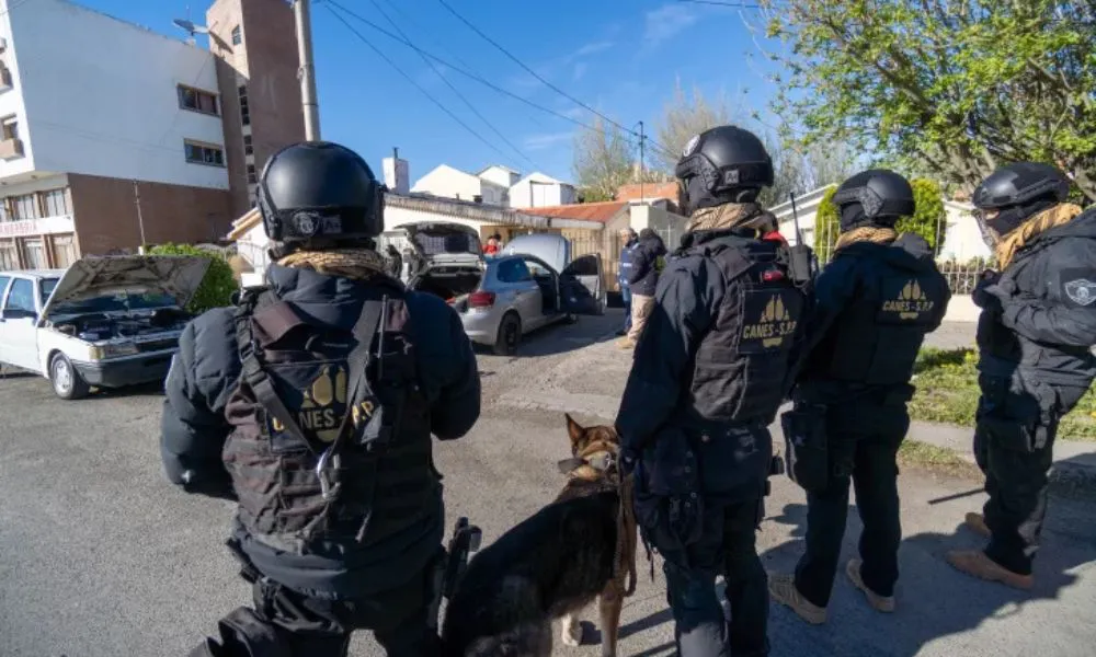 Operativo antidrogas en Río Gallegos