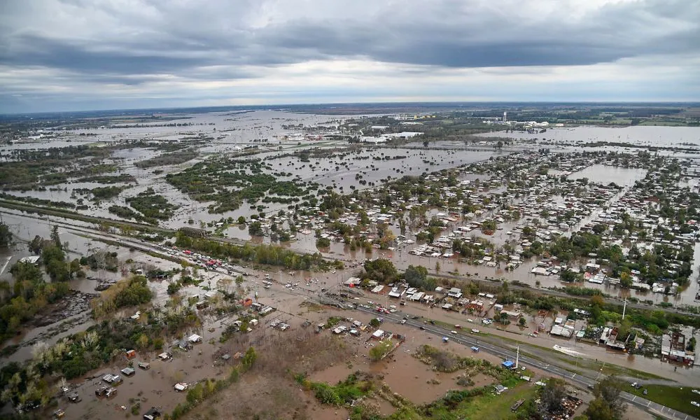 Inundaciones en Buenos Aires foto Noticias Argentinas