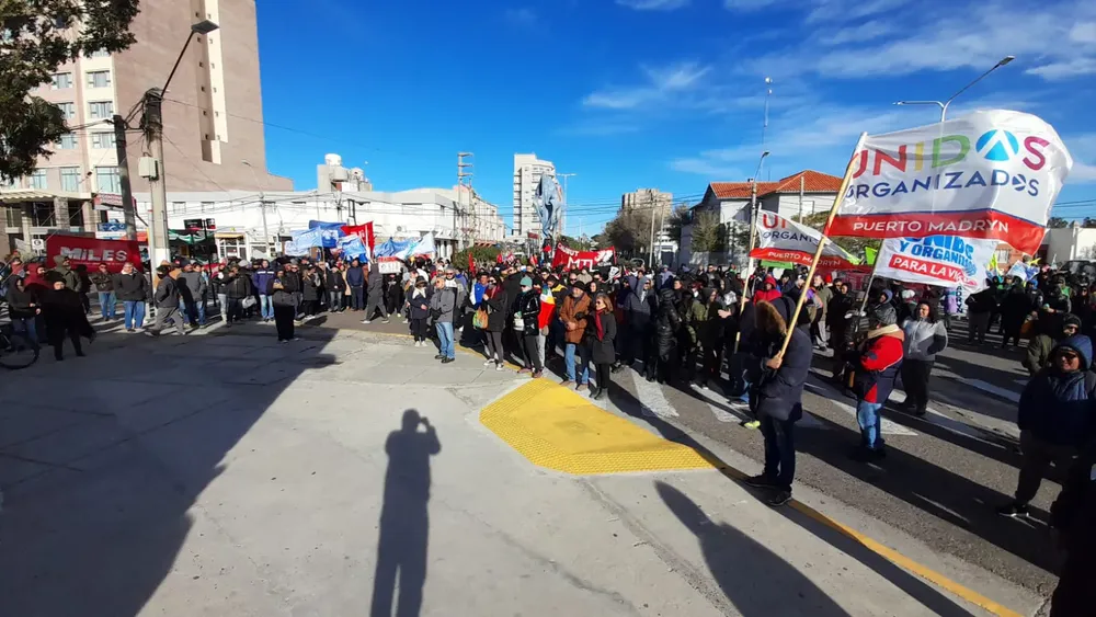 Movilización Puerto Madryn