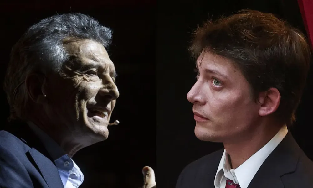 Mauricio Macri y Santiago Caputo