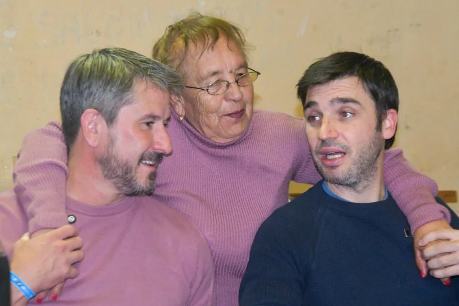 Merino y Torres compartieron un encuentro con adultos mayores y vecinos del barrio Presidente Perón