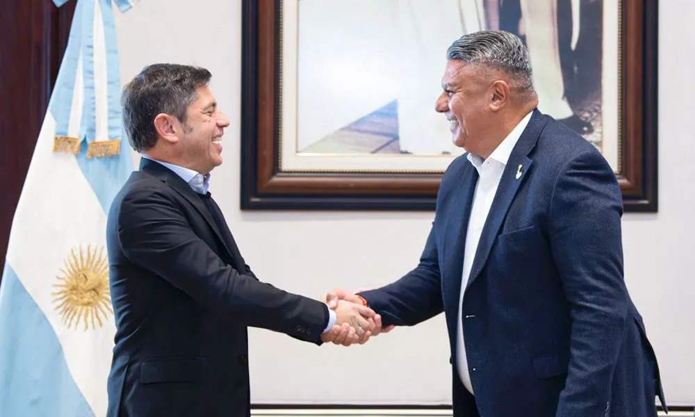Kicillof y Tapia foto AFA