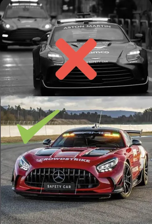 A partir de 2026, Mercedes será el proveedor exclusivo del Safety Car y del Medical Car. 2