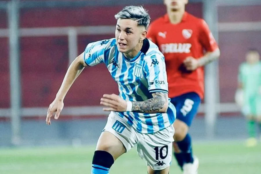 Matías Acevedo es una de las máximas promesas de Racing