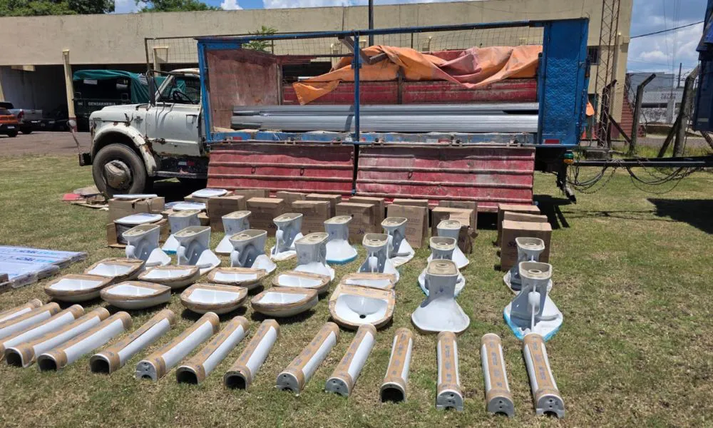 Carga irregular en un camión