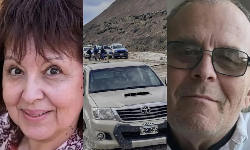 Pedro y Juana pareja desaparecida en Chubut