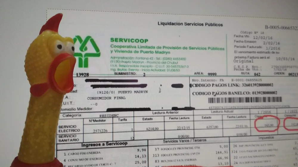 El aumento de CAMMESA a SERVICOOP en este 2024