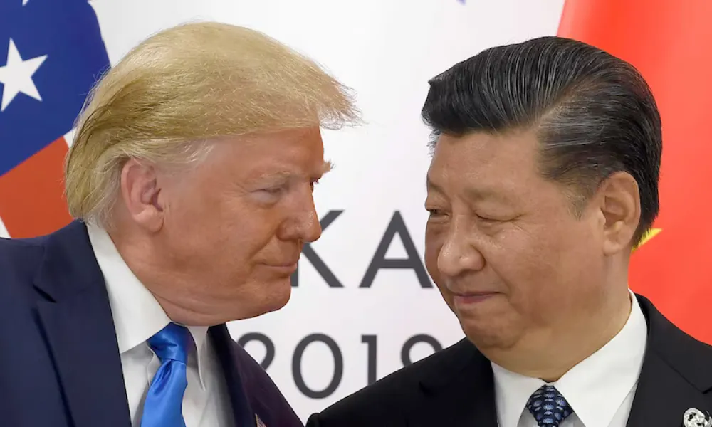 Donald Trump y Xi Jinping