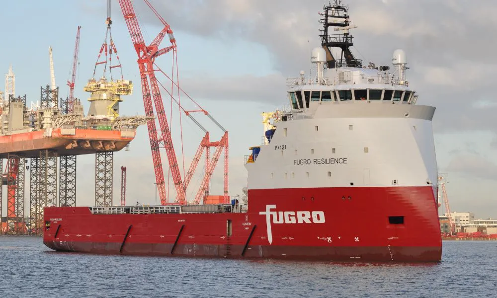 El barco Fugro Resilience Foto: shipspotting.com