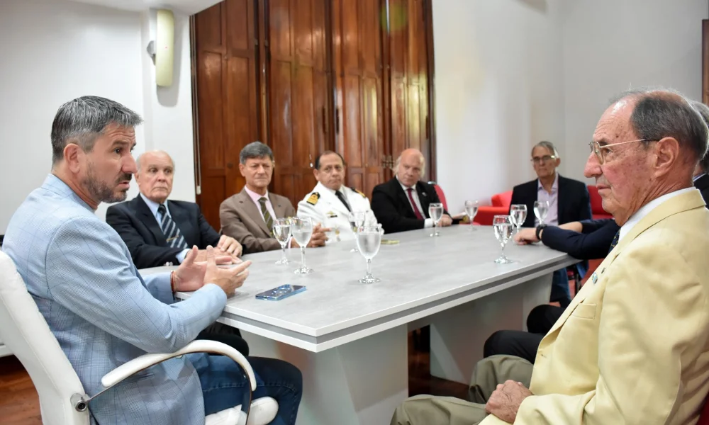 Merino y veteranos de Malvinas